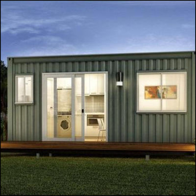 qualité  Modern 40ft Flat Pack Prefab Container House With Floor Plan usine