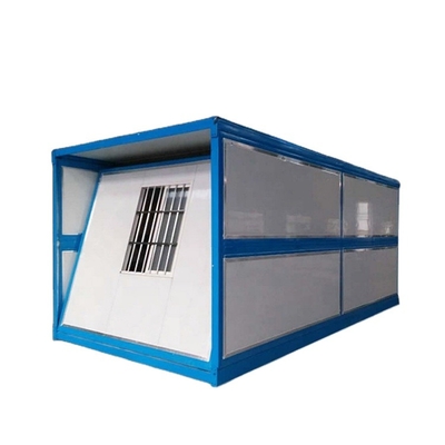 Foldable Tiny Light Steel Install Two Story Container Fold Out Prefab Folding House Container Home