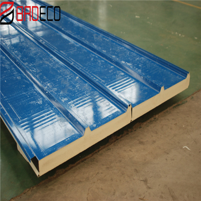Modern Easy Install Insulated PU Sandwich Roof Panels For Sheds