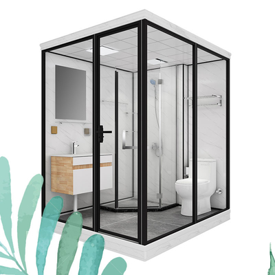 Factory Made Customized Prefab Bathroom YL893-H7 Modern Portable Walk-in Washroom