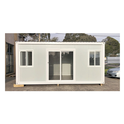 Jardin modulaire de conteneur de 20 pieds de Chambre d'acier pliable de panneau &quot;sandwich&quot;