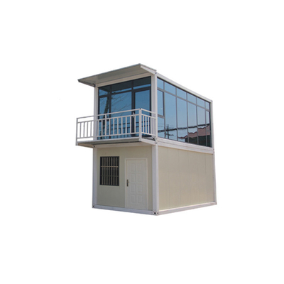 Chambre en verre détachable de Puerto Rico Modular Two Story Container d'hôtel