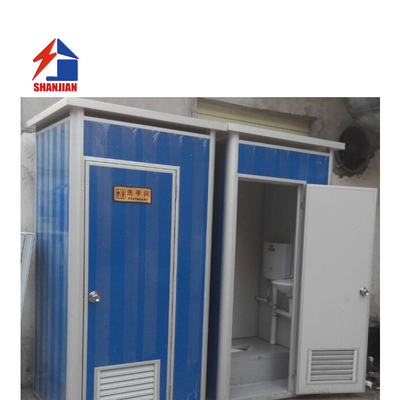 Cabin Women Wc Toilet Sandwich Panel Movable Prefab Portable Public Toilet