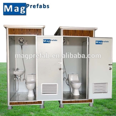 Prefab mobile parking lot outdoor camping portable bathroom toilet shower pod