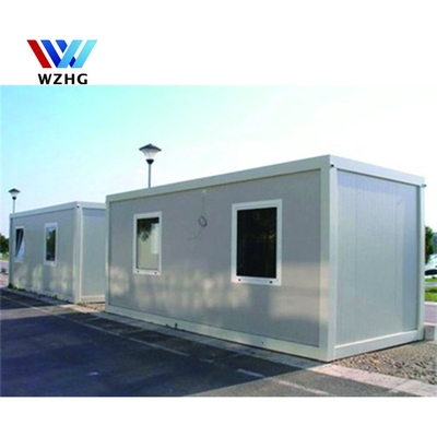 Modern WZH Prefab 20ft Flat Pack Container House Modular Building As Office Field Camp Hospital
