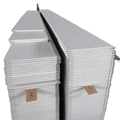 Modern Decorative Powerful Metal Siding Panel 16mm 20mm PU Sandwich Panels Heat Insulation Exterior Wall