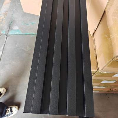 Environmental friendly gold peach impact resistance wpc exterior wall panel