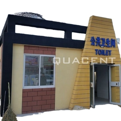 Modern China factory customized prefab public toilet bathroom container 20ft for sale