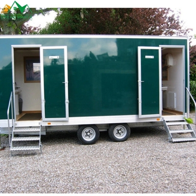 Modern Outdoor Mobile With Convenient Portable Toilet Portable Trailer Toilet Shower Container Mobile Toilet