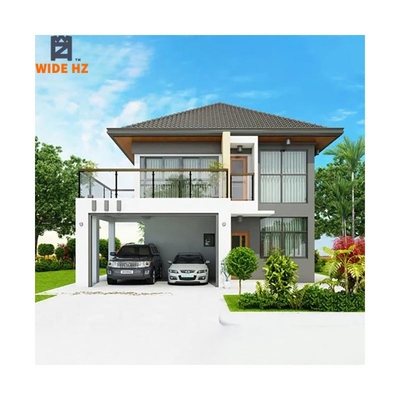 Modern Design Modular Prefab Light Luxury Mobile Home Cottage 4 Bedroom Steel Villa Prefab Steel Structure Modern Villa